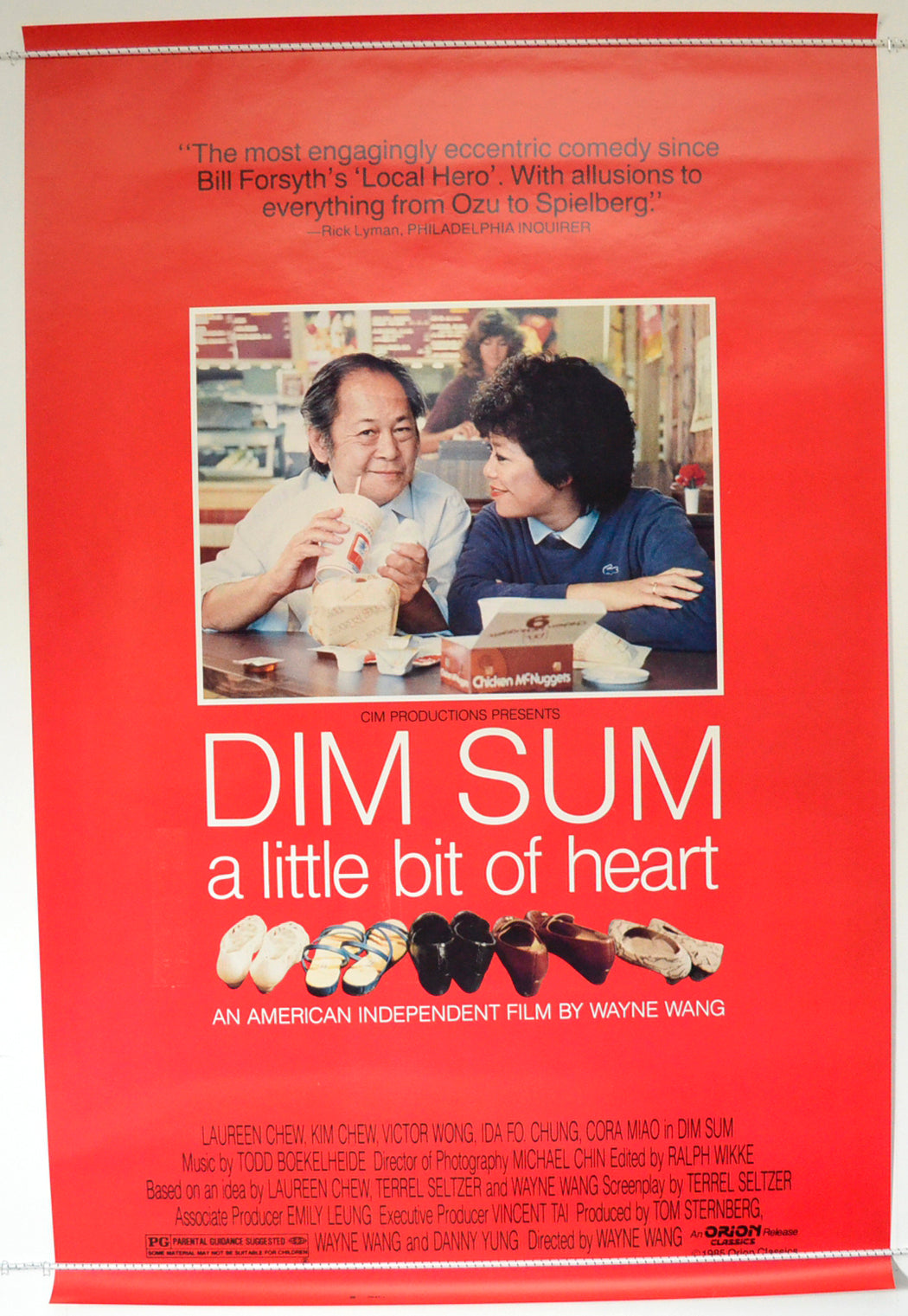 Dim Sum - A Little Bit Of Heart  Original One Sheet Poster - Film Poster - Movie Poster