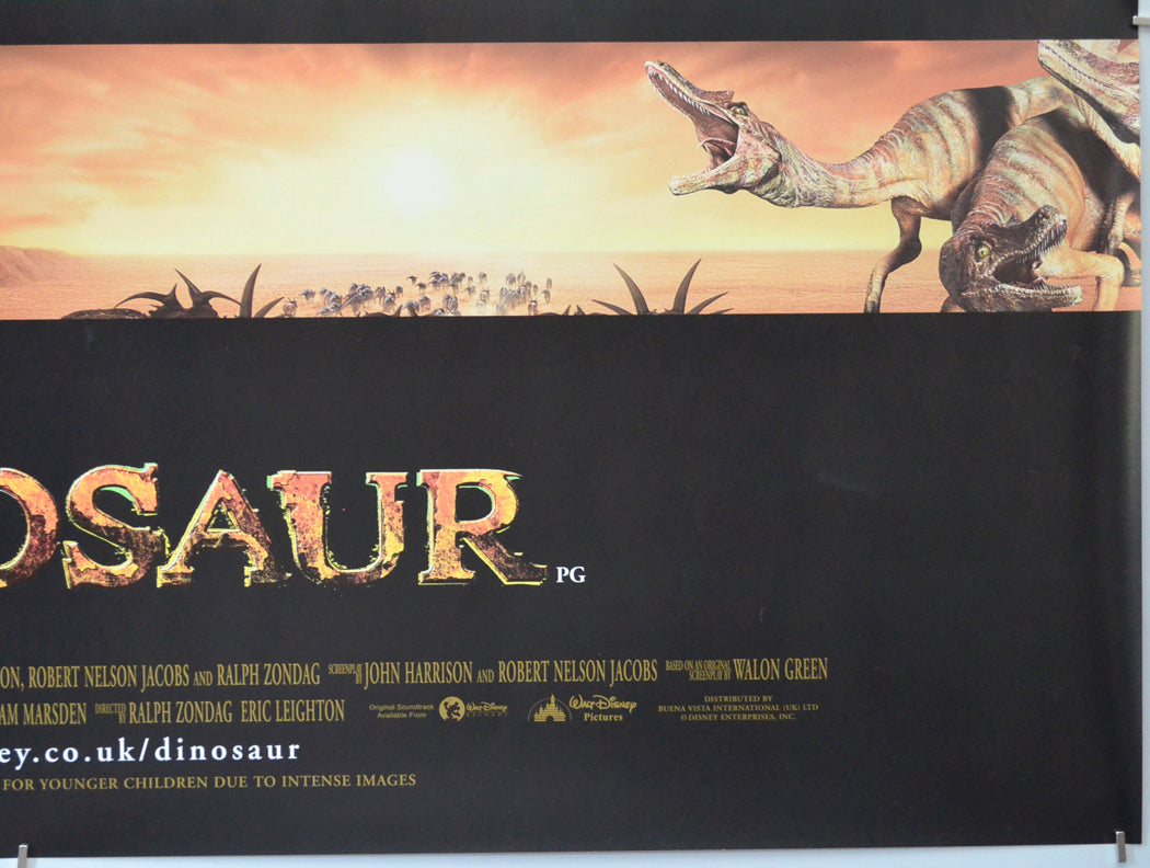 DINOSAUR (Bottom Right) Cinema Quad Movie Poster 