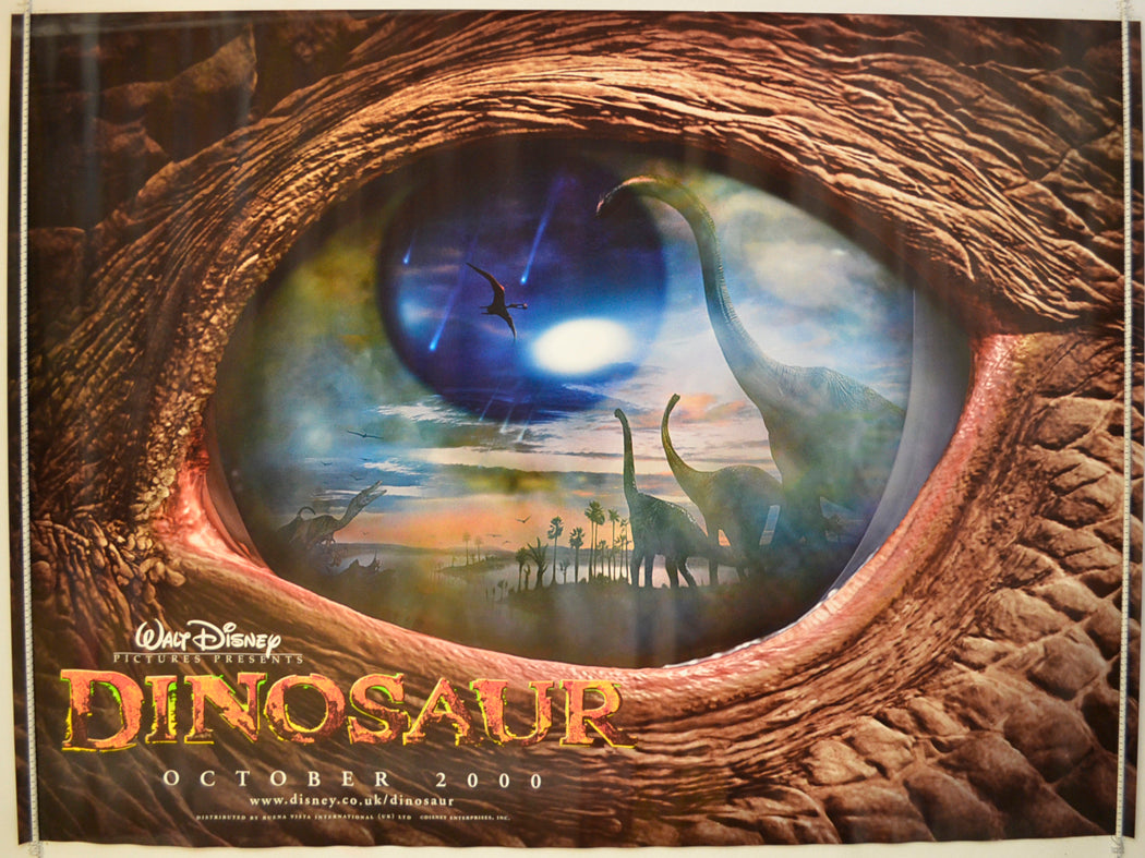 Dinosaur  (Teaser / Advance Version)  Original Quad Poster - Film Poster - Movie Poster 