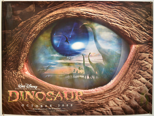 Dinosaur (Teaser / Advance Version) Original Quad Poster - Film Poster - Movie Poster