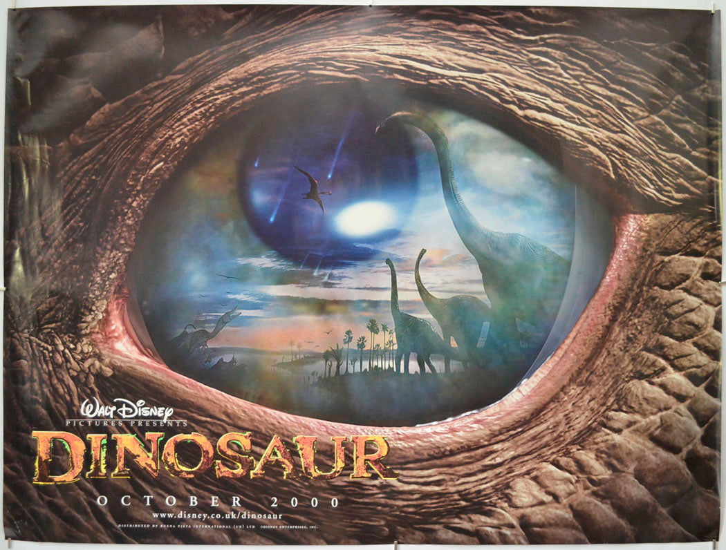 Dinosaur (Teaser / Advance Version) Original Quad Poster - Film Poster - Movie Poster