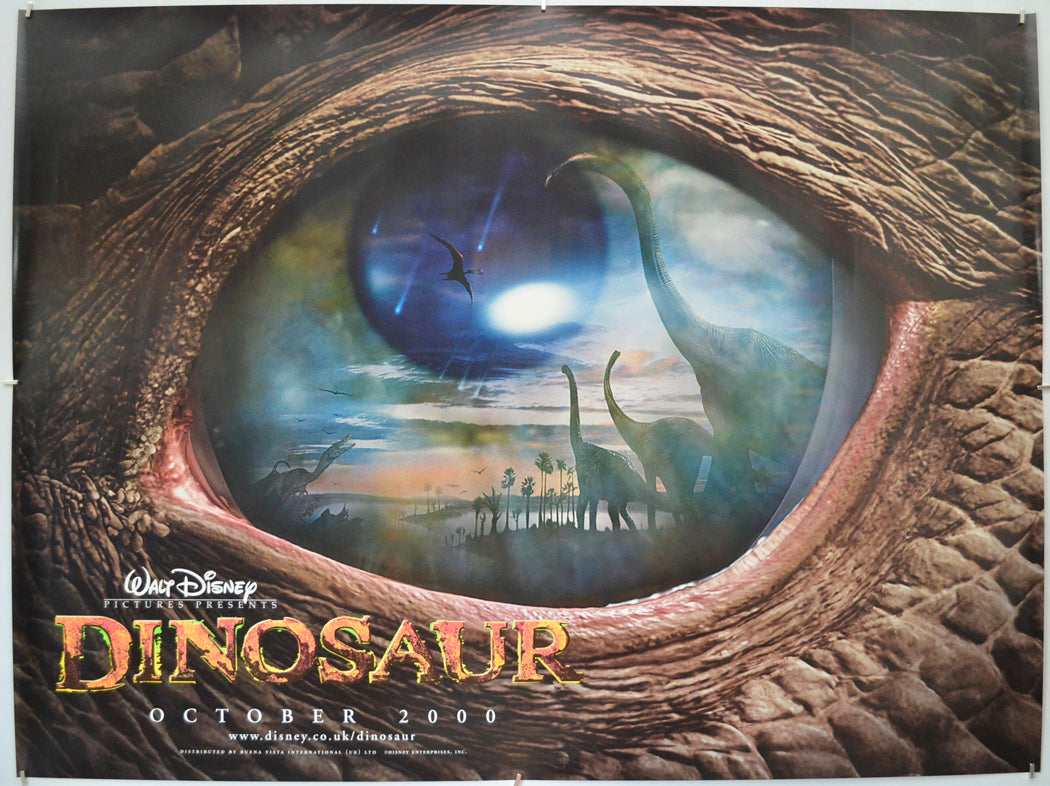 Dinosaur (Teaser / Advance Version) - Original Quad Poster - Film Poster - Movie Poster