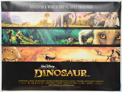 Dinosaur - Original Quad Poster - Film Poster - Movie Poster
