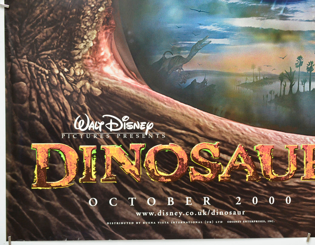 Dinosaur (Bottom Left) Cinema Quad Movie Poster 