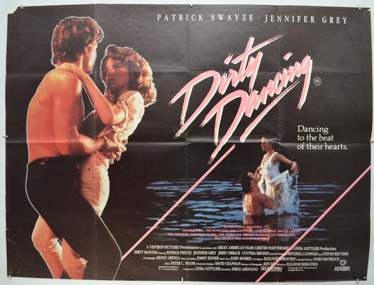 Dirty Dancing Original Quad Poster - Film Poster - Movie Poster