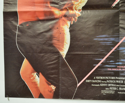 DIRTY DANCING (Bottom Left) Cinema Quad Movie Poster 