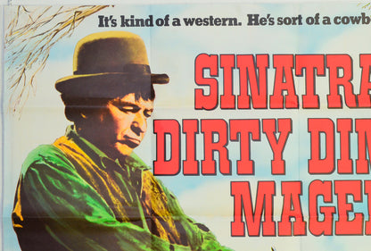 DIRTY DINGUS MAGEE (Top Left) Cinema Quad Movie Poster 