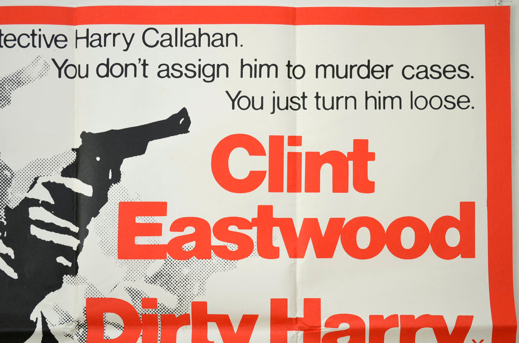 DIRTY HARRY (Top Right) Cinema Quad Movie Poster 