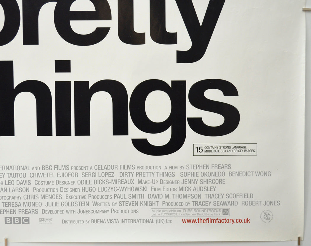 DIRTY PRETTY THINGS (Bottom Right) Cinema Quad Movie Poster 