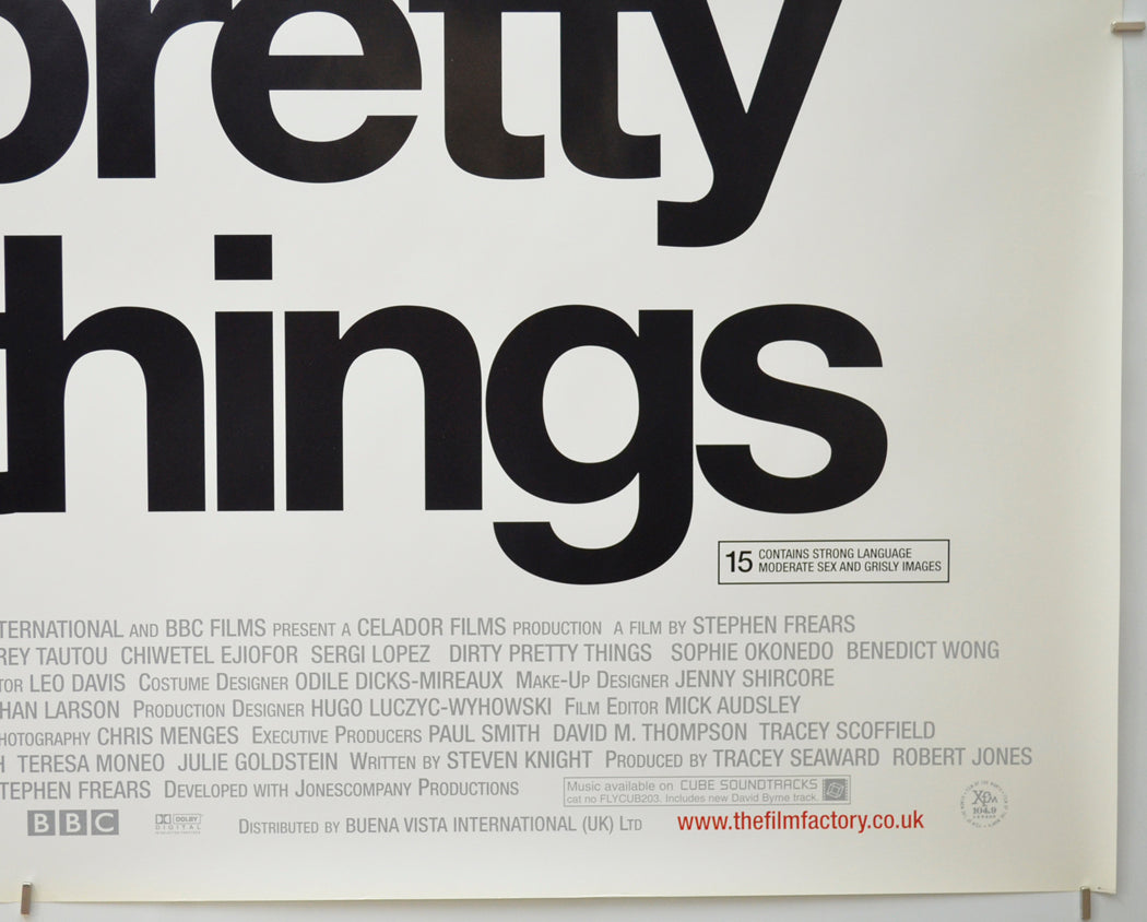 DIRTY PRETTY THINGS (Bottom Right) Cinema Quad Movie Poster 