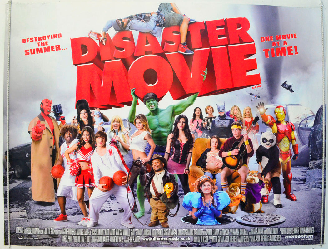 Disaster Movie Original British Quad Poster - Film Poster - Movie Poster 