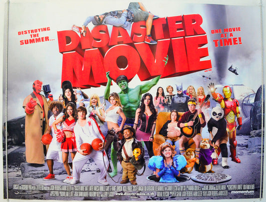 Disaster Movie Original British Quad Poster - Film Poster - Movie Poster 