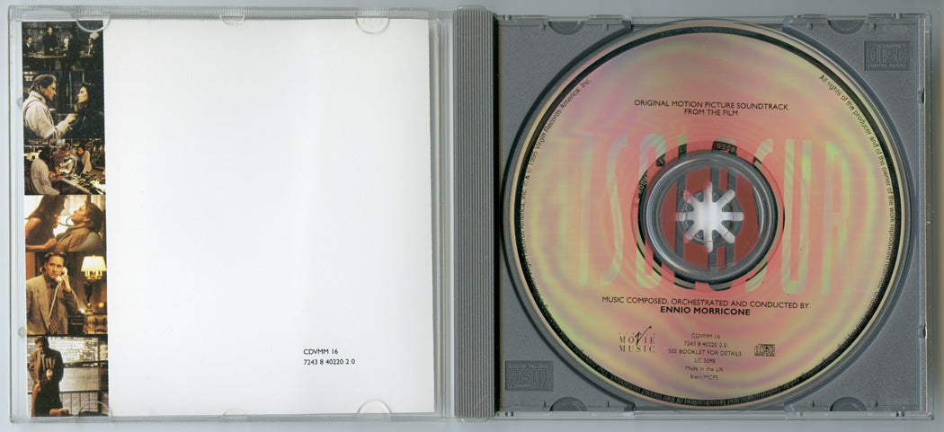 DISCLOSURE Original CD Soundtrack (Inside) 