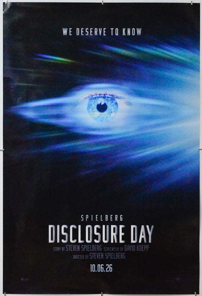 Disclosure Day - Original One Sheet Poster - Film Poster - Movie Poster 