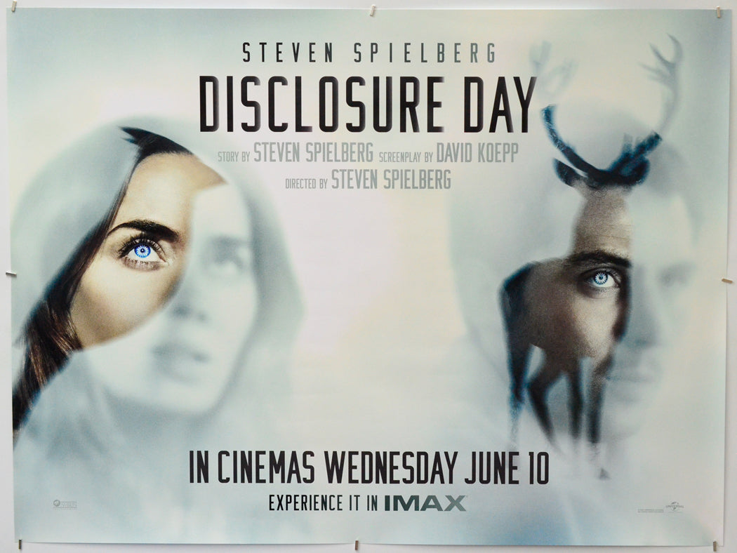 Disclosure Day - Original Quad Poster - Film Poster - Movie Poster