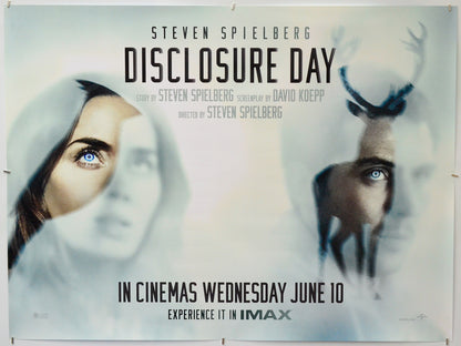 Disclosure Day - Original Quad Poster - Film Poster - Movie Poster