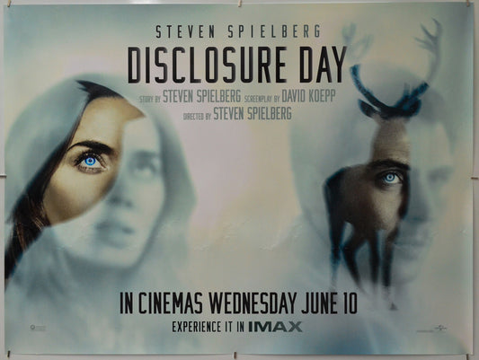 Disclosure Day - Original Quad Poster - Film Poster - Movie Poster