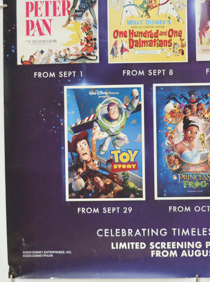 DISNEY 100 (Bottom Left) Cinema One Sheet Movie Poster 