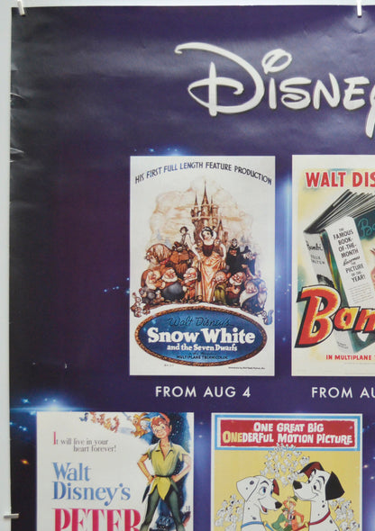 DISNEY 100 (Top Left) Cinema One Sheet Movie Poster 