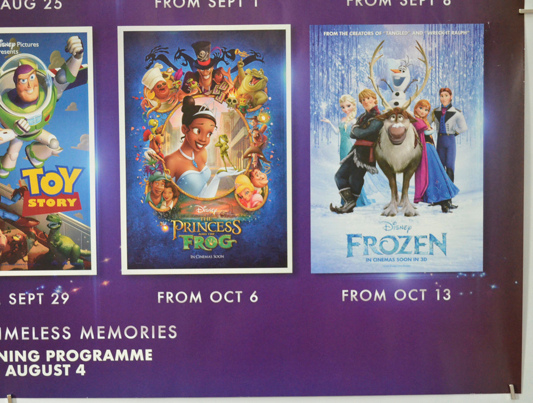 DISNEY 100 (Bottom Right) Cinema Quad Movie Poster 