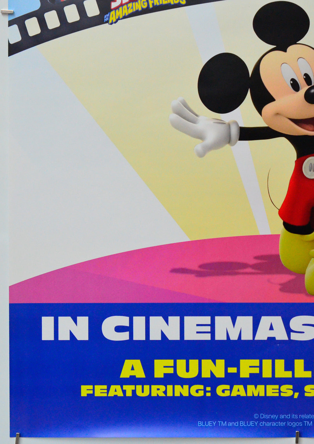 Disney Junior Cinema Club 2024 (Bottom Left) Cinema One Sheet Movie Poster 