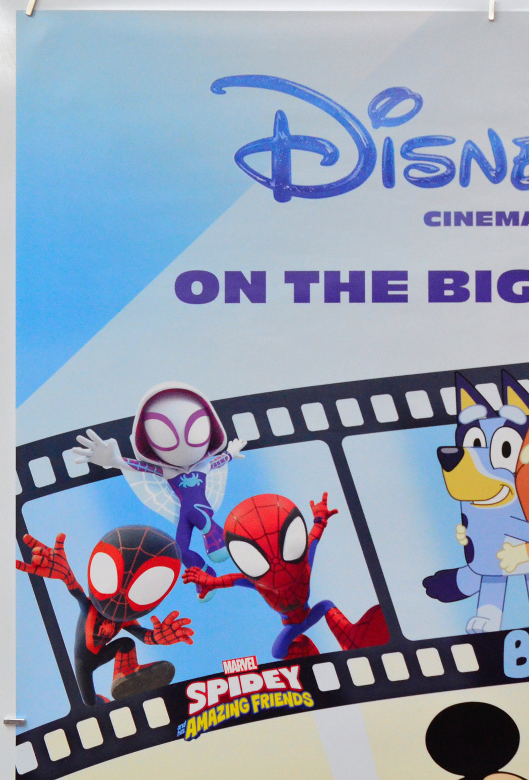 Disney Junior Cinema Club 2024 (Top Left) Cinema One Sheet Movie Poster 