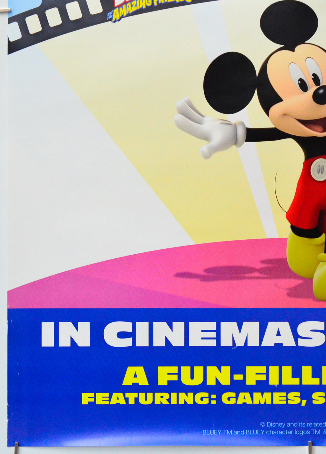 Disney Junior Cinema Club 2024 (Bottom Left) Cinema One Sheet Movie Poster 