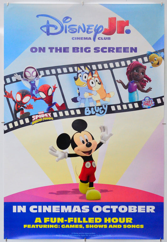 Disney Junior Cinema Club 2024 - Original One Sheet Poster - Film Poster - Movie Poster 
