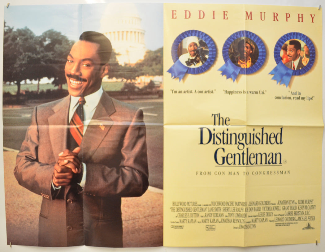 The Distinguished Gentleman Original Quad Poster - Film Poster - Movie Poster