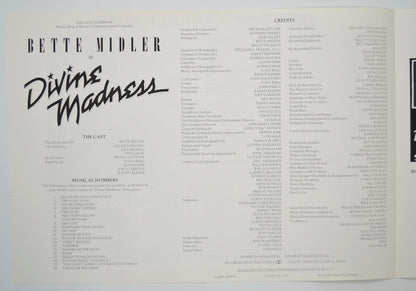 DIVINE MADNESS Cinema Exhibitors Campaign Pressbook - INSIDE 