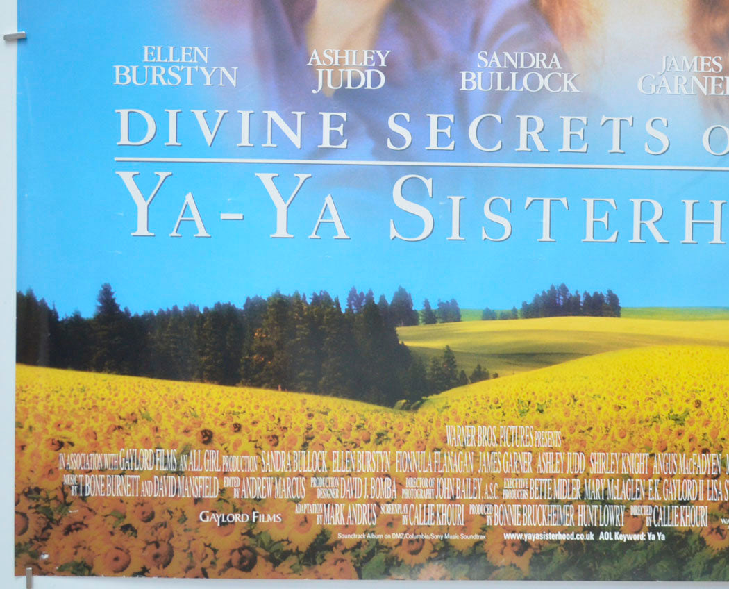 DIVINE SECRETS OF THE YA YA SISTERHOOD (Bottom Left) Cinema Quad Movie Poster 