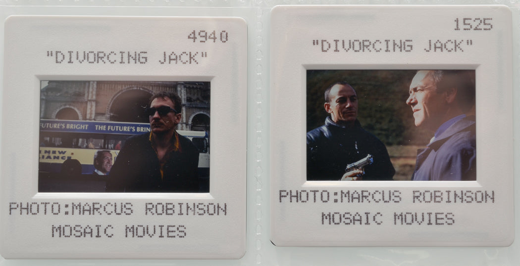 Divorcing Jack (Slides 5 and 6) Original 35mm Slides - Cinema Press Slides