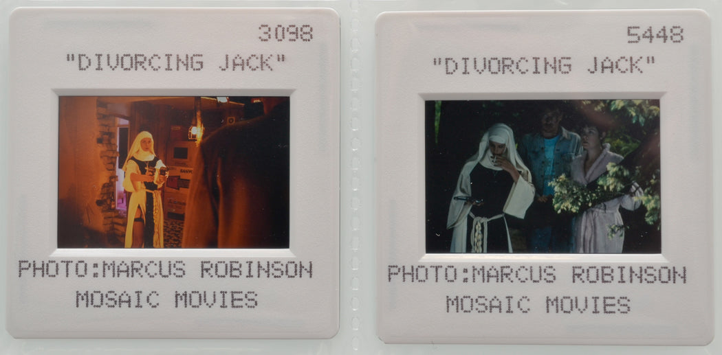 Divorcing Jack (Slides 7 and 8) Original 35mm Slides - Cinema Press Slides
