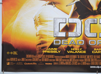 DOA - DEAD OR ALIVE (Bottom Left) Cinema Quad Movie Poster 