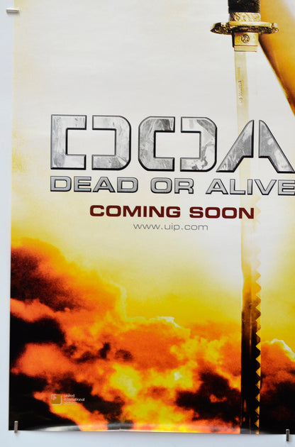 DOA - Dead Or Alive (Bottom Left) Cinema One Sheet Movie Poster 