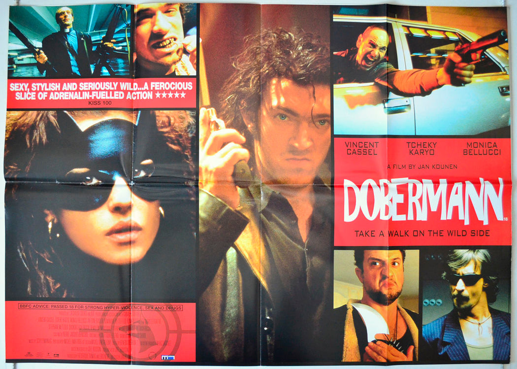 Dobermann Original British Quad Poster Movie Poster Pastposters dobermann-original-british-quad-poster-movie-poster-pastposters
