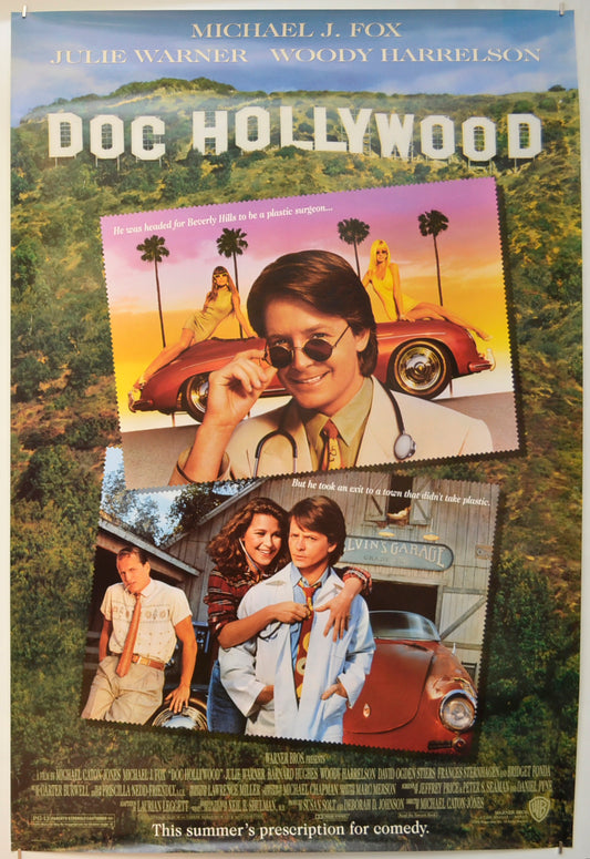 Doc Hollywood  Original One Sheet Poster - Film Poster - Movie Poster