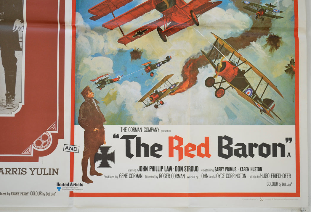 DOC / THE RED BARON (Bottom Right) Cinema Quad Movie Poster 