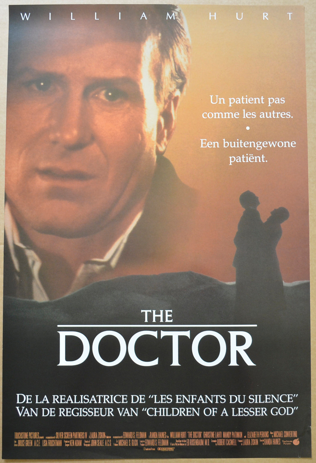 The Doctor  Original Belgian Poster - Film Poster - Movie Poster