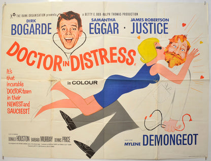 Doctor In Distress Original Quad Poster - Film Poster - Movie Poster