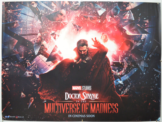 Doctor Strange In The Multiverse Of Madness Original Quad Poster - Film Poster - Movie Poster