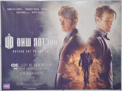 Doctor Who: The Day of the Doctor (Back) Cinema Quad Movie Poster 