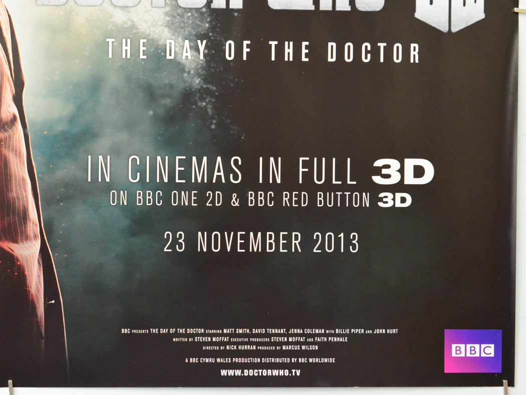 Doctor Who: The Day of the Doctor (Bottom Right) Cinema Quad Movie Poster 