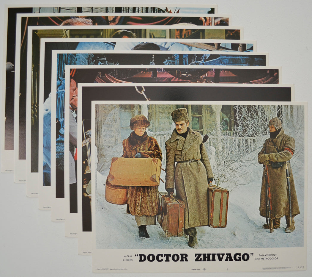 DOCTOR ZHIVAGO (Full View) Cinema Set of Lobby Cards  