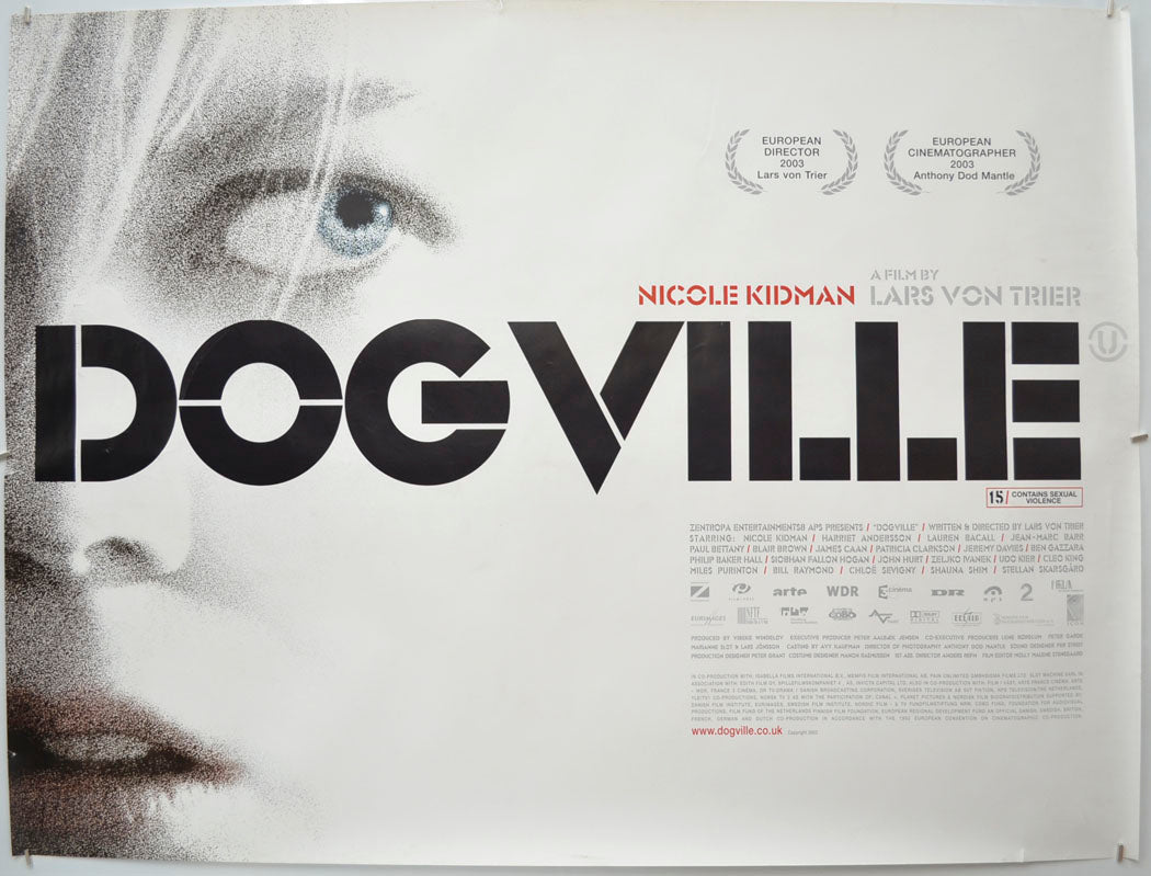 Dogville  Original Quad Poster - Film Poster - Movie Poster