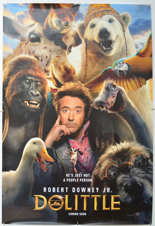 Dolittle (Teaser / Advance Version) Original One Sheet Poster - Film Poster - Movie Poster