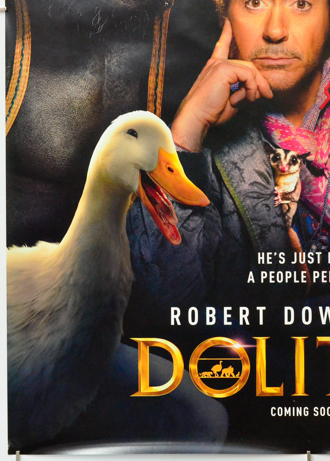 Dolittle (Bottom Left) Cinema One Sheet Movie Poster 