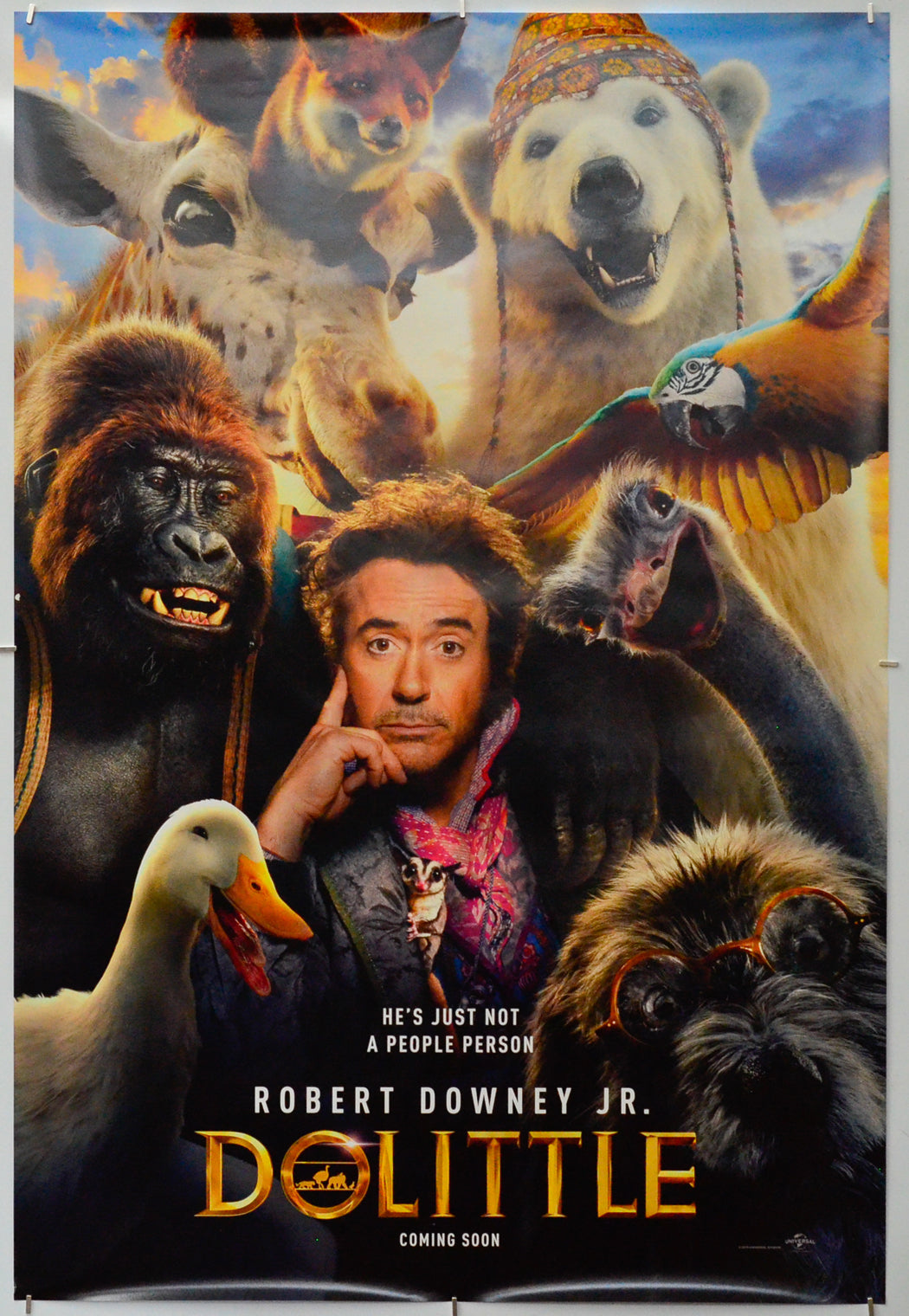 Dolittle - Original One Sheet Poster - Film Poster - Movie Poster 