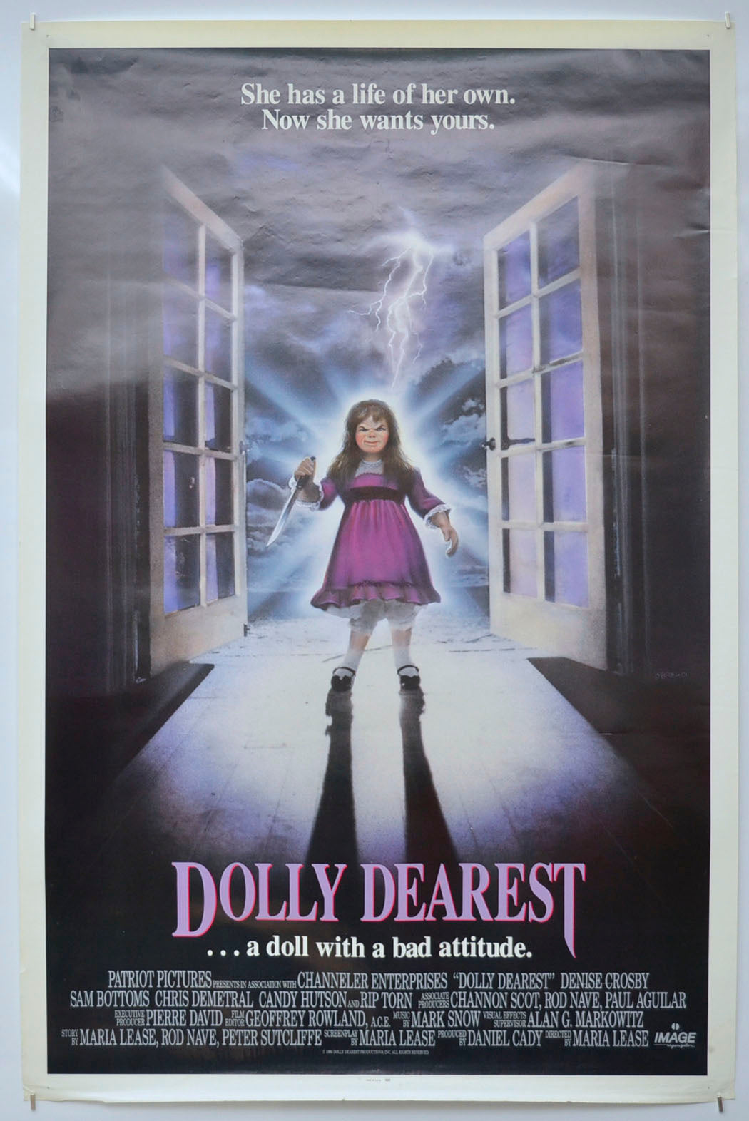 Dolly Dearest Original One Sheet Poster - Film Poster - Movie Poster