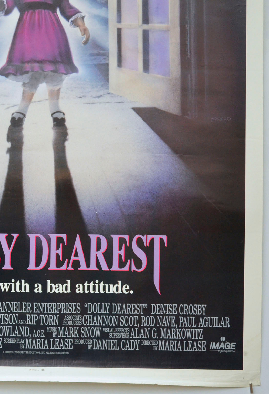 DOLLY DEAREST (Bottom Right) Cinema One Sheet Movie Poster 